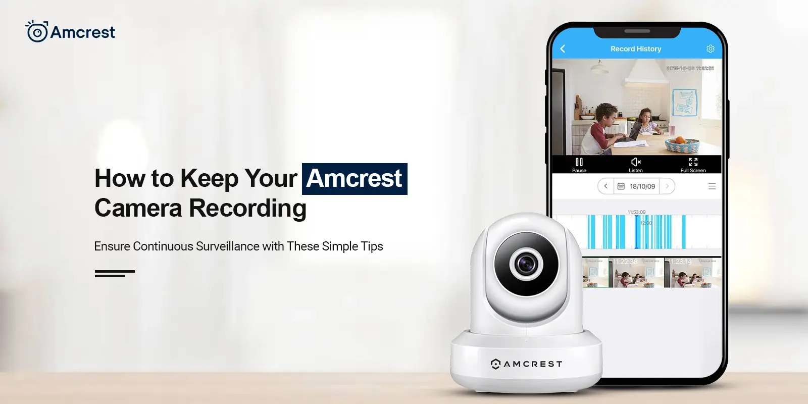 Amcrest Camera Recording